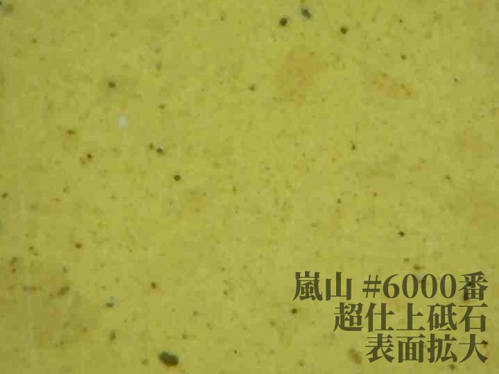 砥石 嵐山 顕微鏡画像