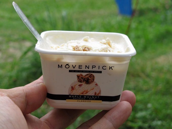 MOVENPICのアイスクリーム