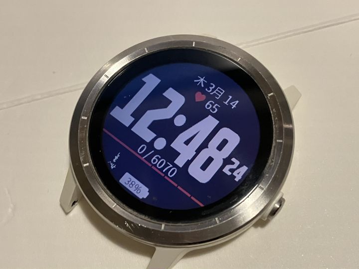 vivoactive3 バッテリー交換